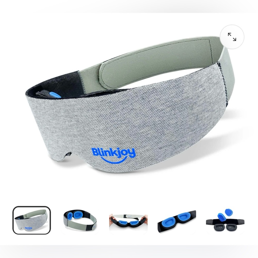Blink joy Gray Moisture Retaining Sleep Mask